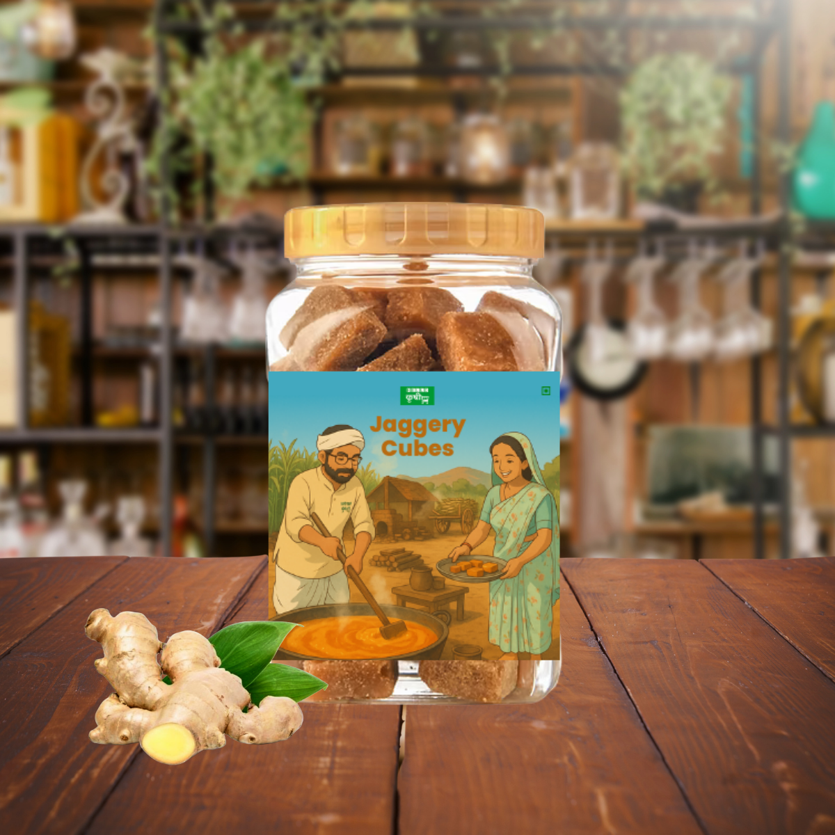 Jaggery Cubes – Handcrafted Sweetness in 6 Natural Flavours