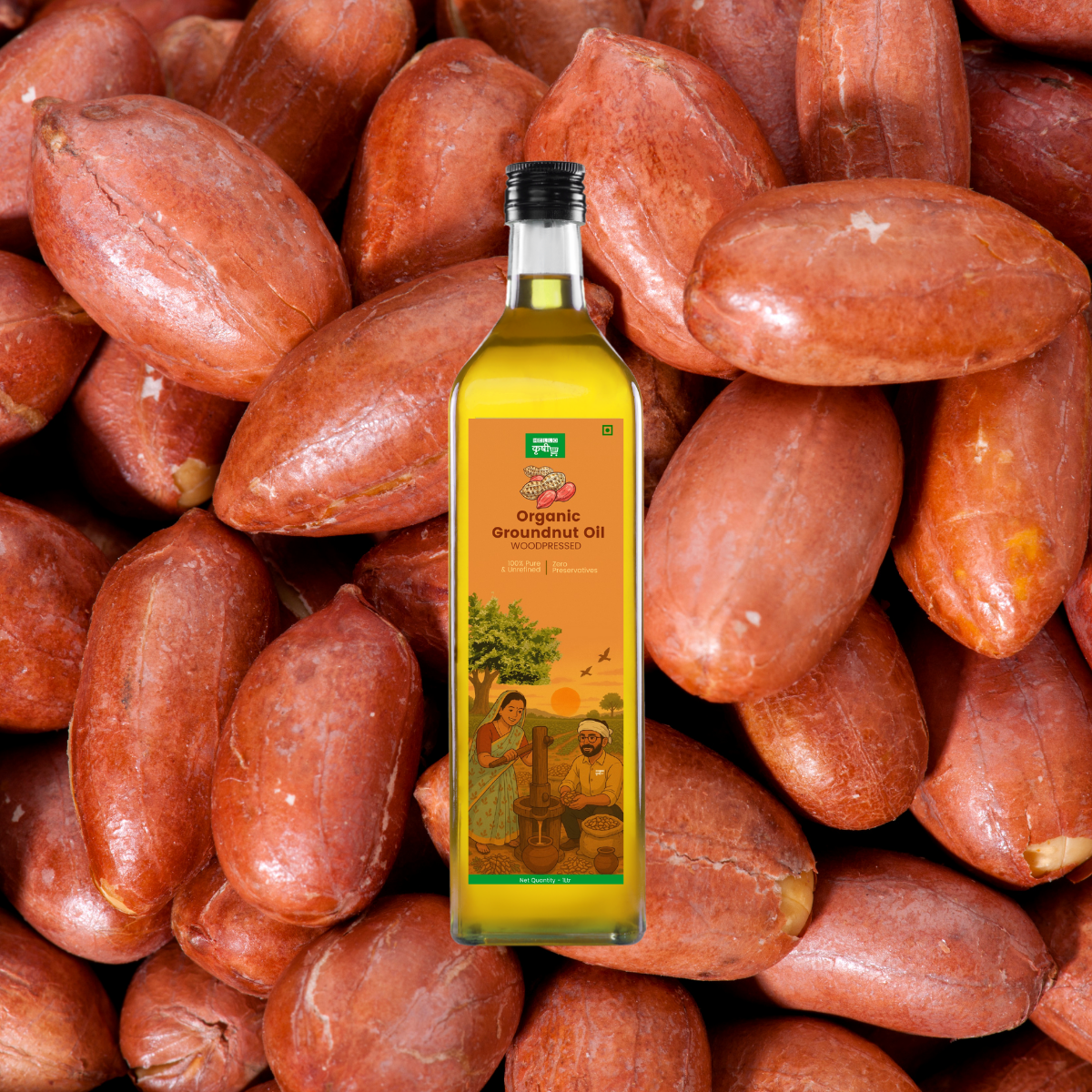 Groundnut Oil – Wooden Pressed, Pure & Full of Tradition