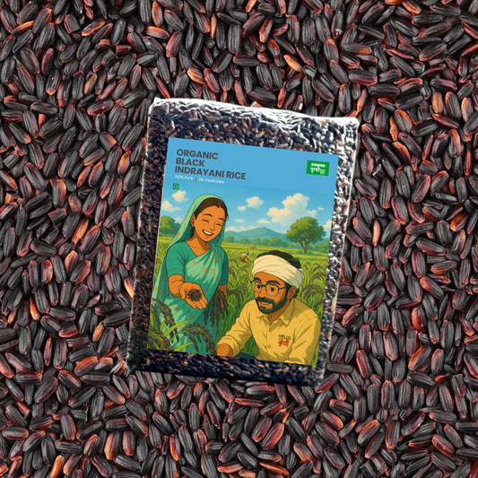 Indrayani Black Rice – Rare, Nutrient-Rich & Organically Grown Superfood