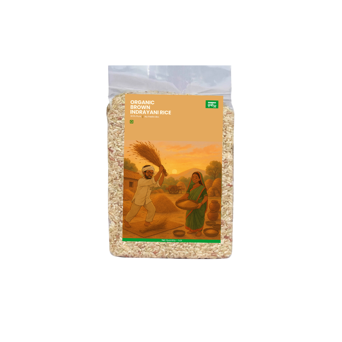 Indrayani Brown Rice – Whole Grain, Nutrient-Rich & Naturally Aromatic