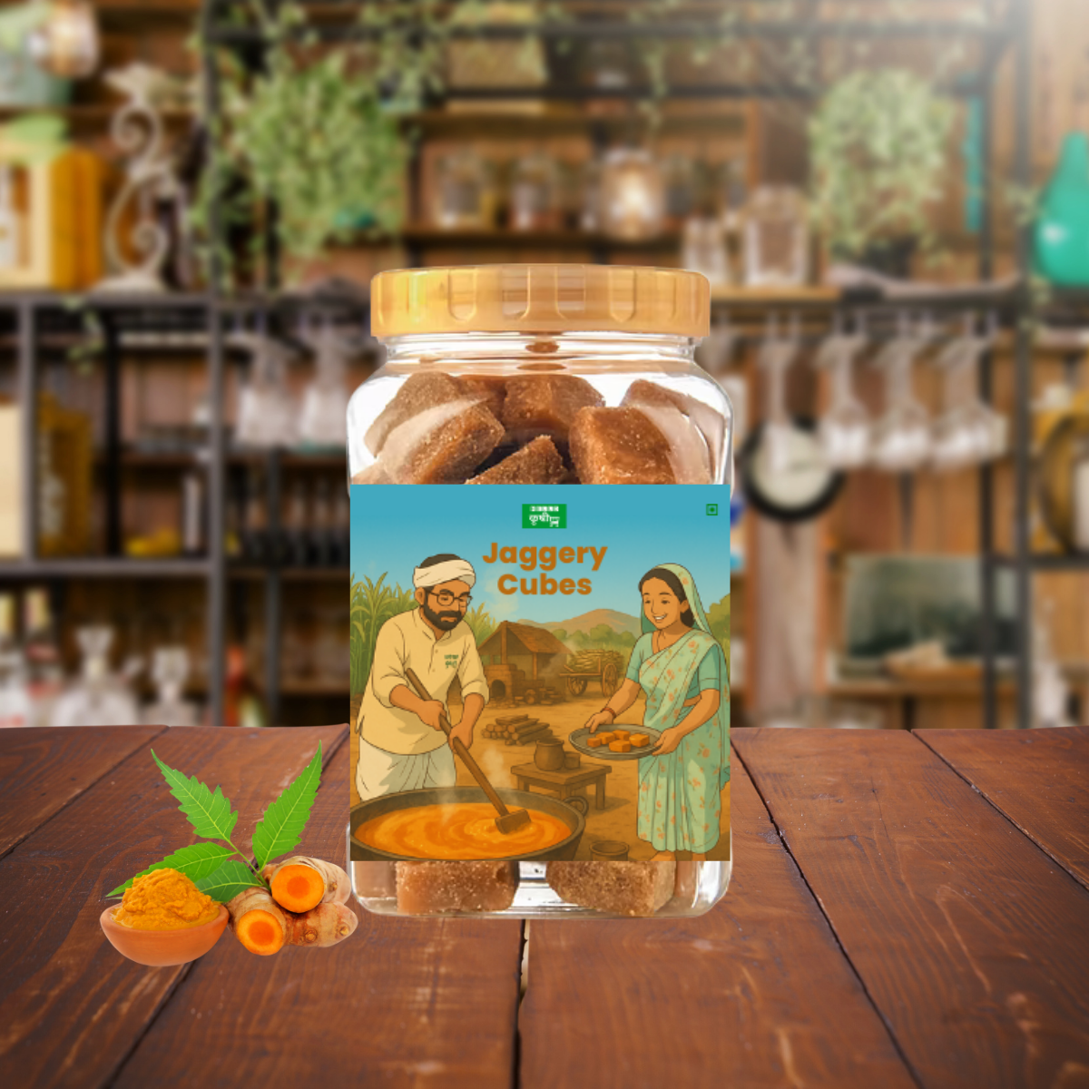 Jaggery Cubes – Handcrafted Sweetness in 6 Natural Flavours