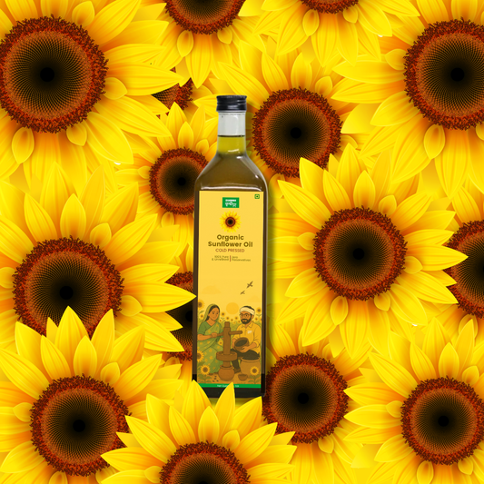 Sunflower Oil – Cold Pressed, Pure, Nutritious & Perfect for Everyday Cooking